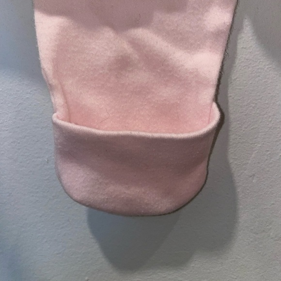 3/$15 Vintage Disney Pink Baby Sleep Gown with Winnie the Pooh - Picture 2 of 9